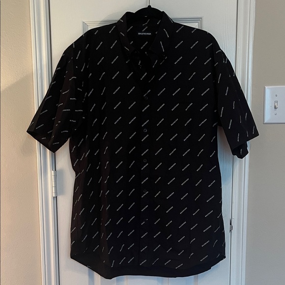 Balenciaga Other - Balenciaga Logo Button Down Shirt